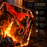Fire Dragon Halloween Lamp By Kidssly