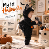 Baby Halloween Bat Costume By Kidssly