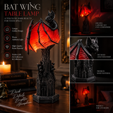 Bat Halloween Lamp By Kidssly
