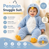 Penguin Snuggle Suit By Kidssly